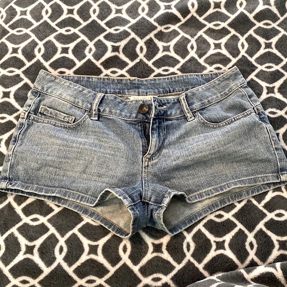 Bullhead short denim shorts size7